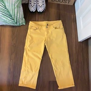 VTG 80s/90s Bright Yellow Jeans